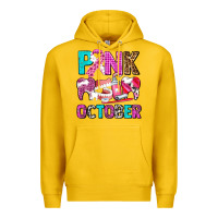 Lemon pink october Premium Hoodie - AdoDesignShop