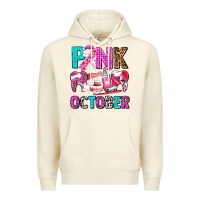 Sandshell pink october Premium Hoodie - AdoDesignShop