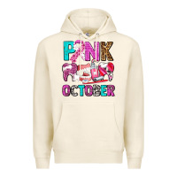Tofu pink october Premium Hoodie - AdoDesignShop