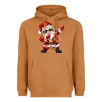 Meerkat dabbing santa with christmas lights Heavyweight Hoodie - Zillion Design Studio