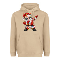 Mushroom dabbing santa with christmas lights Heavyweight Hoodie - Zillion Design Studio
