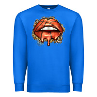 True Royal basketball lips Premium Sweatshirt - Zillion Design Studio