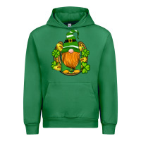 St Patricks Day Gnomes Horseshoe Shamrock Gold Urban Hoodie | Teevron