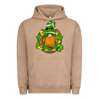 Pigment Burro st patricks day gnomes horseshoe shamrock gold Urban Hoodie - Artiststas