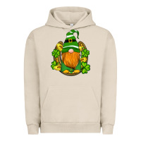 Pigment French Oak st patricks day gnomes horseshoe shamrock gold Urban Hoodie - Artiststas
