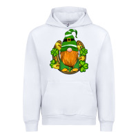 White st patricks day gnomes horseshoe shamrock gold Urban Hoodie - Artiststas
