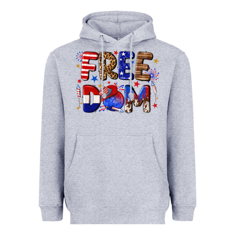 Fourth Of July Freedom Heavyweight Hoodie by texasbilliewilder | Teevron