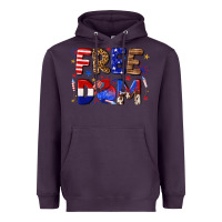 Plum fourth of july freedom Heavyweight Hoodie - texasbilliewilder