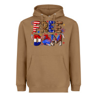 Toasted Coconut fourth of july freedom Heavyweight Hoodie - texasbilliewilder