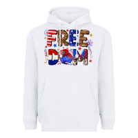 White fourth of july freedom Heavyweight Hoodie - texasbilliewilder