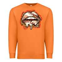 Carrot baseball lips Premium Sweatshirt - Zillion Design Studio