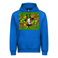 Cobalt st patricks day cow Urban Hoodie - Artiststas