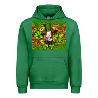Emerald st patricks day cow Urban Hoodie - Artiststas