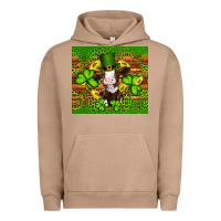 Pigment Burro st patricks day cow Urban Hoodie - Artiststas