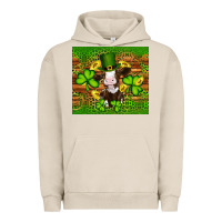 Pigment French Oak st patricks day cow Urban Hoodie - Artiststas