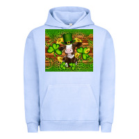 Pigment Grape Ice st patricks day cow Urban Hoodie - Artiststas