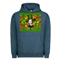 St Patricks Day Cow Urban Hoodie | Teevron