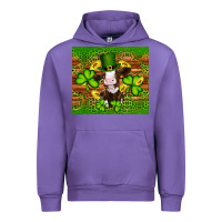 Tulip st patricks day cow Urban Hoodie - Artiststas