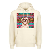 Sandshell shih tzu floral tumbler Premium Hoodie - Artiststas