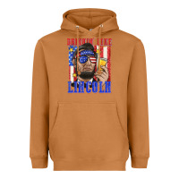 Meerkat drinking like lincoln Heavyweight Hoodie - texasbilliewilder