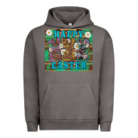 Pigment Tornado easter happy easter western bunnies daisies Urban Hoodie - Artiststas