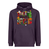 Plum santa's favorite pct Heavyweight Hoodie - Zillion Design Studio