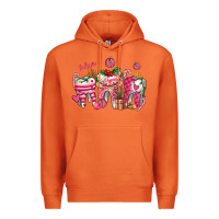 Carrot pink christmas teeth Premium Hoodie - AdoDesignShop