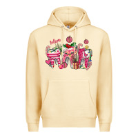 Pina Colada pink christmas teeth Premium Hoodie - AdoDesignShop