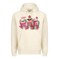 Tofu pink christmas teeth Premium Hoodie - AdoDesignShop