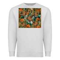 Dove Grey fall cowhide highland cow tumbler Premium Sweatshirt - RanaPortraitStore
