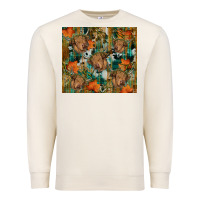 Sandshell fall cowhide highland cow tumbler Premium Sweatshirt - RanaPortraitStore