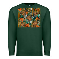 Sports Green fall cowhide highland cow tumbler Premium Sweatshirt - RanaPortraitStore