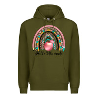 Army Green hello 5th grade Premium Hoodie - JahusDesignShop