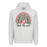 Dove Grey hello 5th grade Premium Hoodie - JahusDesignShop