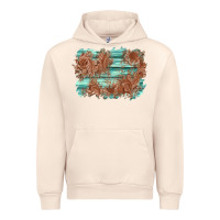 Sandshell wood leather background Urban Hoodie - AdoDesignShop