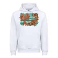 White wood leather background Urban Hoodie - AdoDesignShop