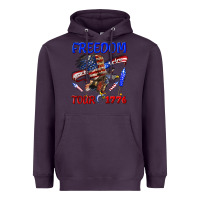 Plum freedom born to be free tour 1776 Heavyweight Hoodie - texasbilliewilder