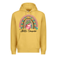 Antique Gold hello daycare Premium Hoodie - JahusDesignShop
