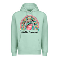Seafoam hello daycare Premium Hoodie - JahusDesignShop