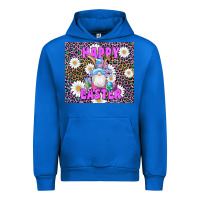 Cobalt easter happy easter gnomes bunny daisys Urban Hoodie - Artiststas