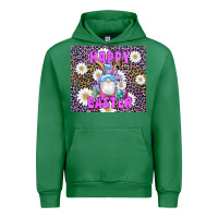 Emerald easter happy easter gnomes bunny daisys Urban Hoodie - Artiststas