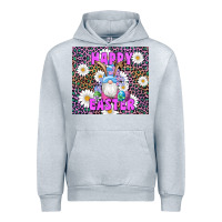 Heather Grey easter happy easter gnomes bunny daisys Urban Hoodie - Artiststas
