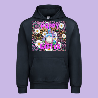 Easter Happy Easter Gnomes Bunny Daisys Urban Hoodie Designed By Artiststas