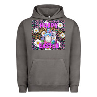 Pigment Tornado easter happy easter gnomes bunny daisys Urban Hoodie - Artiststas