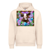 Sandshell easter cow eggs flowers daisys Urban Hoodie - Artiststas