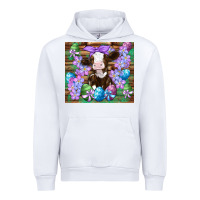 White easter cow eggs flowers daisys Urban Hoodie - Artiststas