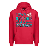 Cardinal i create smile what is your superpower Premium Hoodie - AdoDesignShop