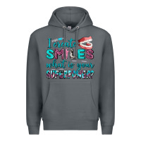Rock i create smile what is your superpower Premium Hoodie - AdoDesignShop