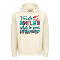 Sandshell i create smile what is your superpower Premium Hoodie - AdoDesignShop