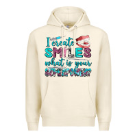 Tofu i create smile what is your superpower Premium Hoodie - AdoDesignShop